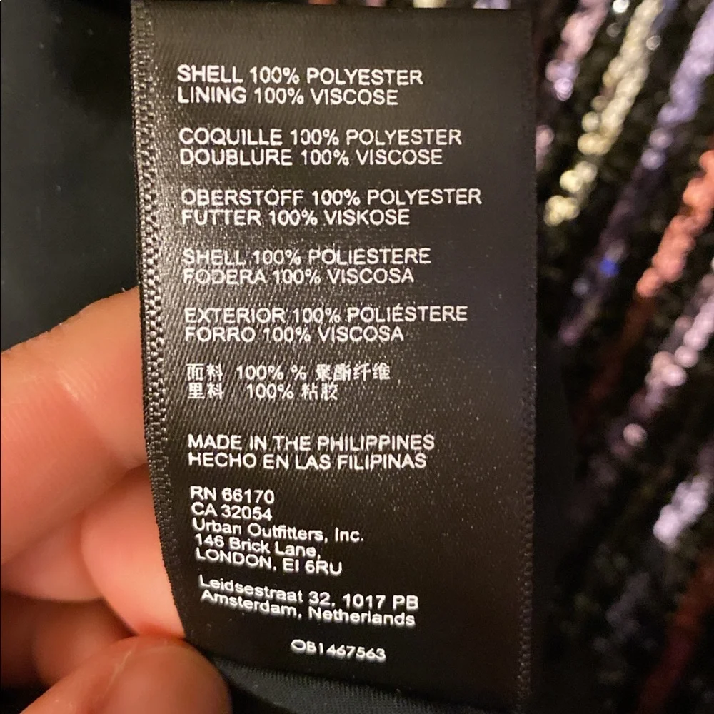 Anthropologie Disco Jumpsuit Authentic used one time only like new - Picture 6 of 6